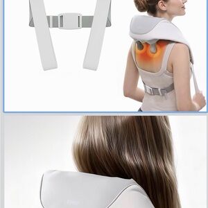 Gray Neck and Shoulder Massager